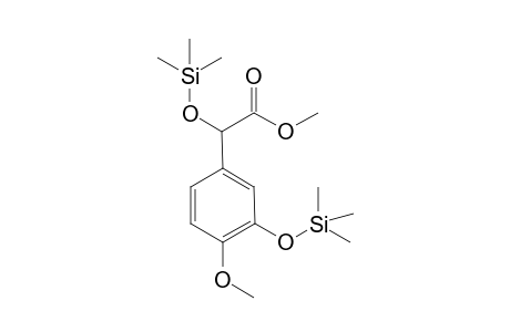 Acetic acid, [4-methoxy-3-(trimethylsiloxy)phenyl](trimethylsiloxy)-, methyl ester