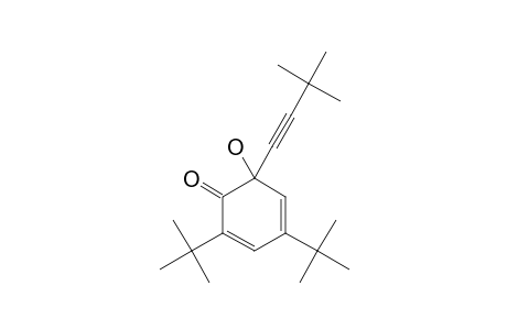 2,4-ditert-butyl-6-(3,3-dimethylbut-1-ynyl)-6-hydroxycyclohexa-2,4-dien-1-one