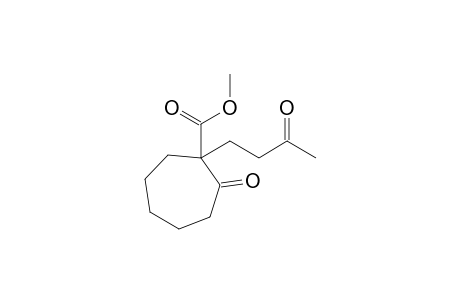 Methyl 2-oxo-1-(3-oxobutyl)cycloheptanecarboxylate