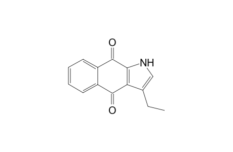 3-ethyl-1H-benzo[f]indole-4,9-dione