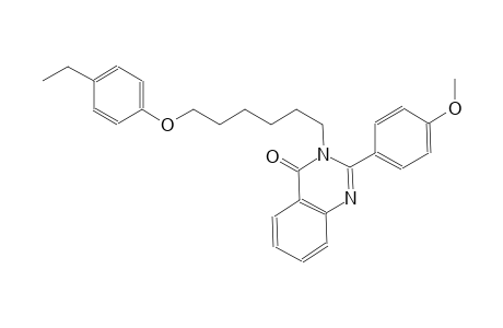 3-[6-(4-ethylphenoxy)hexyl]-2-(4-methoxyphenyl)-4(3H)-quinazolinone