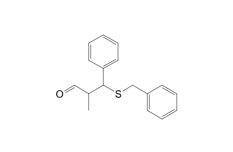 2-Methyl-3-phenyl-3-(phenylmethylsulfanyl)propanal