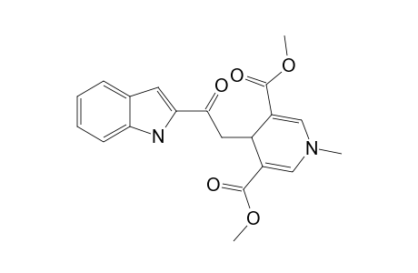 3,5-BIS-(METHOXYCARBONYL)-4-[(2-INDOLYLCARBONYL)-METHYL]-1-METHYL-1,4-DIHYDROPYRIDINE