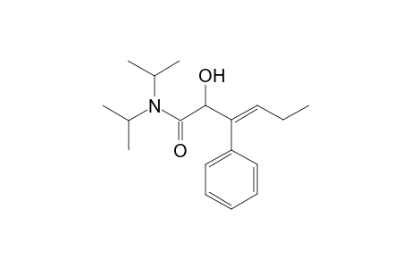 (E)-N,N-Diisopropyl-2-hydroxy-3-phenylhext-3-enamide
