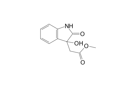 Methyl(3-hydroxy-2-oxo-2,3-dihydro-indol-3-yl)acetate
