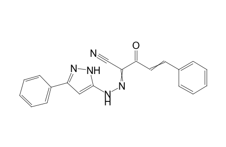2-oxo-4-phenyl-N-[(3-phenyl-1H-pyrazol-5-yl)amino]but-3-enimidoyl cyanide