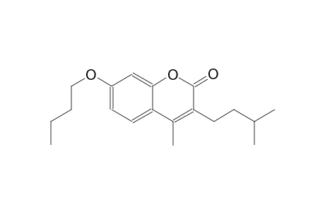 7-butoxy-3-isopentyl-4-methyl-2H-chromen-2-one
