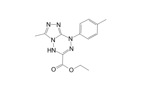 Ethyl 6-methyl-1-(4-methylphenyl)-1,4-dihydro[1,2,4]triazolo[4,3-b][1,2,4,5]tetrazine-3-carboxylate