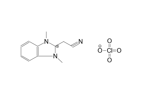2-(cyanomethyl)-1,3-dimethyl-1H-benzo[d]imidazol-3-ium perchlorate