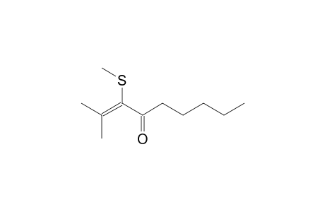 2-Methyl-3-(methylthio)non-2-en-4-one