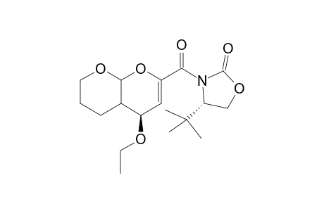 endo-(1aR/S,5aS/R,6S/R,4'S)-4'-tert-Butyl-7-(carbonyloxazolodin-2'-one)-5-ethoxyterthydropyrano[2,3-b]3,4-dihydro-2H-pyran
