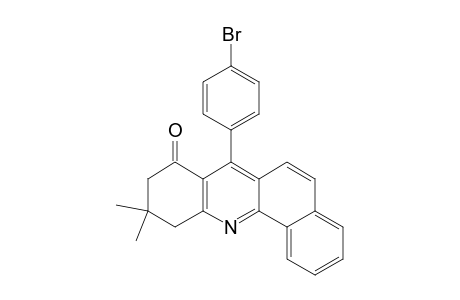 7-(4-bromophenyl)-10,10-dimethyl-9,11-dihydronaphtho[1,2-b]quinolin-8-one