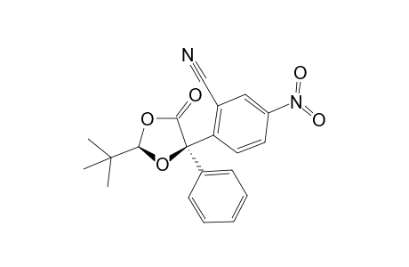 (2R,5R)-2-tert-Butyl-5-(2-cyano-4-nitrophenyl)-5-phenyl-1,3-dioxolan-4-one