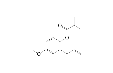 2-allyl-4-methoxyphenyl 2-methylpropanoate