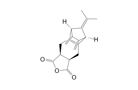 (1R,4R,5S,8S)-11-Isopropylidene-9,10-dimethylidenetricyclo[6.2.1.0(2,7)]undec-2(7)-ene-4,5-dicarboxylic anhydride