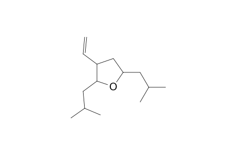 3-Ethenyl-2,5-bis(2-methylpropyl)tetrahydrofuran