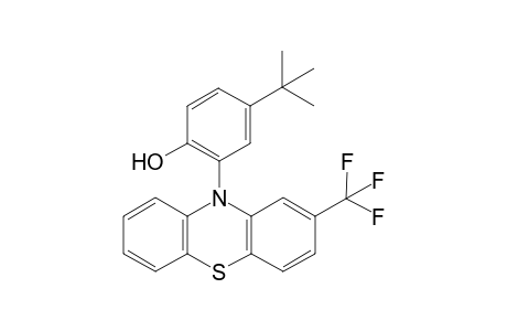 4-(tert-Butyl)-2-[2-(trifluoromethyl)-10H-phenothiazin-10-yl]phenol