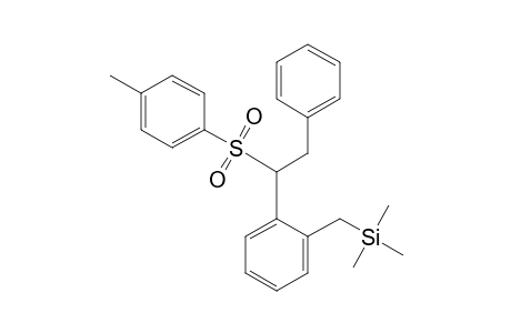 Trimethyl[o-[.alpha.-(p-tolylsulfonyl)phenylethyl]benzyl]silane