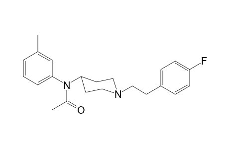 N-(1-[2-(4-Fluorophenyl)ethyl]piperidin-4-yl)-N-3-methylphenylacetamide