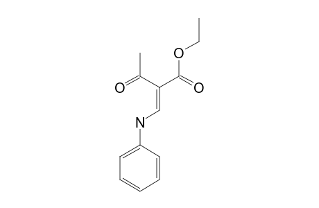 E-ETHYL-3-OXO-2-[(PHENYLAMINO)-METHYLIDENE]-BUTANOATE