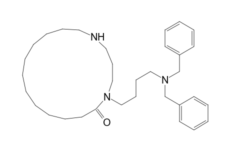 1,5-Diazacycloheptadecan-6-one, 5-[4-[bis(phenylmethyl)amino]butyl]-