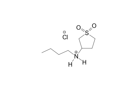 N-butyltetrahydro-3-thiophenaminium 1,1-dioxide chloride