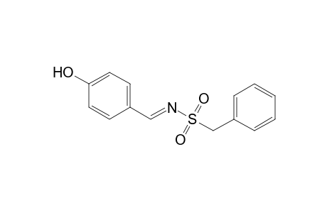 Benzenemethanesulfonamide, N-[(4-hydroxyphenyl)methylene]-