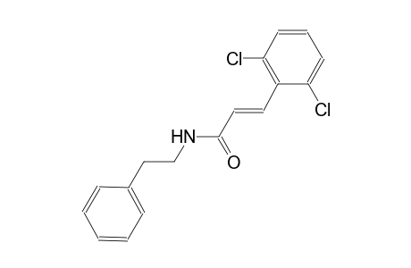 (2E)-3-(2,6-dichlorophenyl)-N-(2-phenylethyl)-2-propenamide