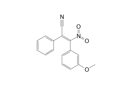 (Z)-3-Methoxyphenyl-3-nitro-2-phenylpropenenitrile