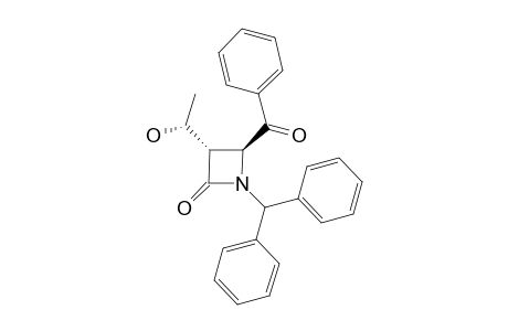 (1'R,3S,4S)-1-DIPHENYLMETHYL-3-(1-HYDROXYETHYL)-4-(PHENYLCARBONYL)-AZETIDIN-2-ONE