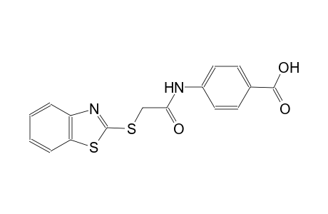 4-{[(1,3-benzothiazol-2-ylsulfanyl)acetyl]amino}benzoic acid