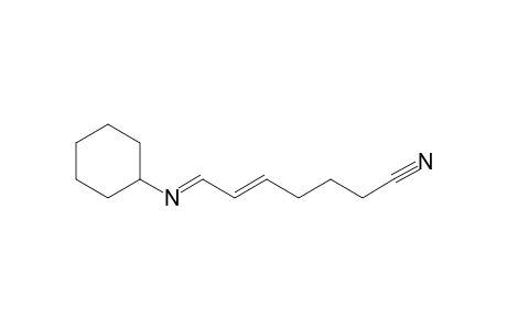 N-Cyclohexyl-6-cyano-2-hexenaldimine