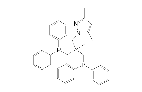 2,2-Bis(diphenylphosphanylmethyl)-2-(3,5-dimethylpyrazol-1-ylmethyl)ethane