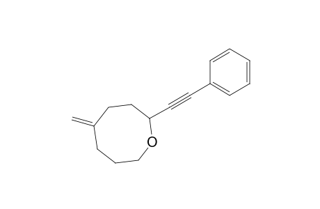 5-Methylene-2-(2-phenylethynyl)oxocane