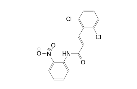 (2E)-3-(2,6-dichlorophenyl)-N-(2-nitrophenyl)-2-propenamide
