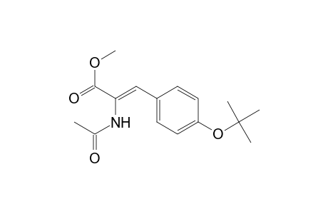 2-Propenoic acid, 2-(acetylamino)-3-[4-(1,1-dimethylethoxy)phenyl]-, methyl ester, (Z)-