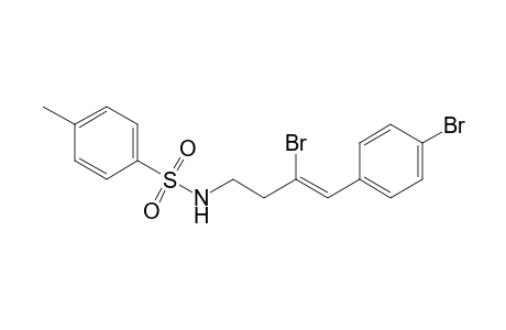 N-[(Z)-3-Bromo-4-(4-bromophenyl)but-3-en-1-yl]-p-toluenesulfonamide