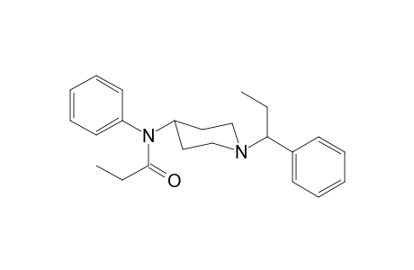 N-Phenyl-N-[1-(1-phenylpropan-1-yl)piperidin-4-yl]propanamide