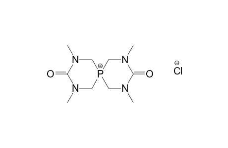3,9-dioxo-2,4,8,10-tetramethyl-2,4,8,10-tetraaza-6-phosphoniaspiro[5.5]undecane chloride