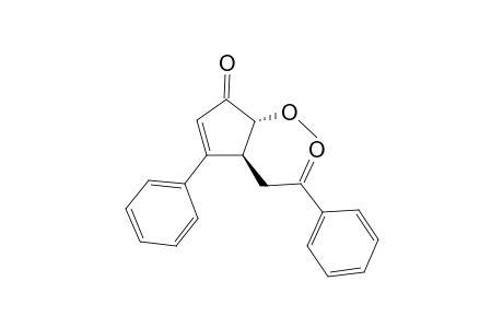 (4S*,5S*)-5-Methoxy-4-(2-oxo-2-phenylethyl)-3-phenylcyclopent-2-en-1-one