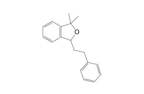 3-(2-Phenylethyl)-1,1-dimethyl-1,3-dihydroisobenzofuran