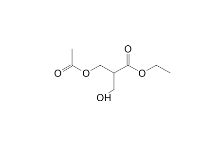 Ethyl 3-(acetyloxy)-2-(hydroxymethyl)propanoate