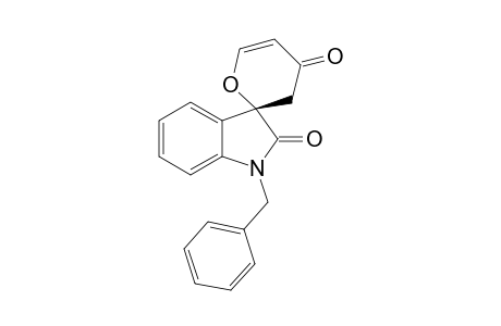 (S)-1-benzylspiro[indoline-3,2'-pyran]-2,4'(3'H)-dione