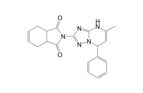 2-(5-methyl-7-phenyl-4,7-dihydro[1,2,4]triazolo[1,5-a]pyrimidin-2-yl)-3a,4,7,7a-tetrahydro-1H-isoindole-1,3(2H)-dione