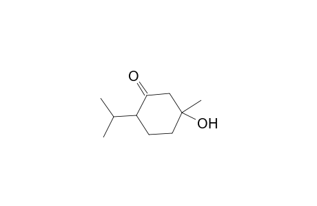 5-Hydroxy-2-isopropyl-5-methylcyclohexanone