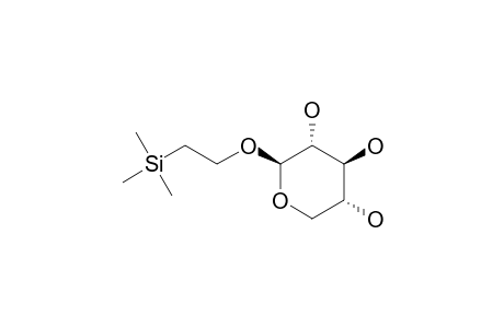 2'-TRIMETHYLSILYLETHYL-BETA-D-XYLOPYRANOSIDE