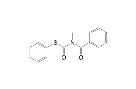 Phenyl N-benzoyl-N-methyl-thiooxocarbamate