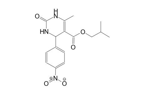 5-pyrimidinecarboxylic acid, 1,2,3,4-tetrahydro-6-methyl-4-(4-nitrophenyl)-2-oxo-, 2-methylpropyl ester