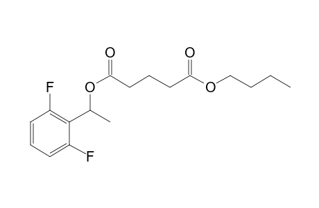 Glutaric acid, butyl 1-(2,6-difluorophenyl)ethyl ester