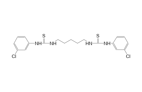 N-(5-{[(3-chloroanilino)carbothioyl]amino}pentyl)-N'-(3-chlorophenyl)thiourea